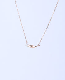 SK Pendant Chain with White colour Micro Stone H