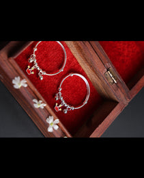 Baby Kada 9999 with Red colour Enamel stone