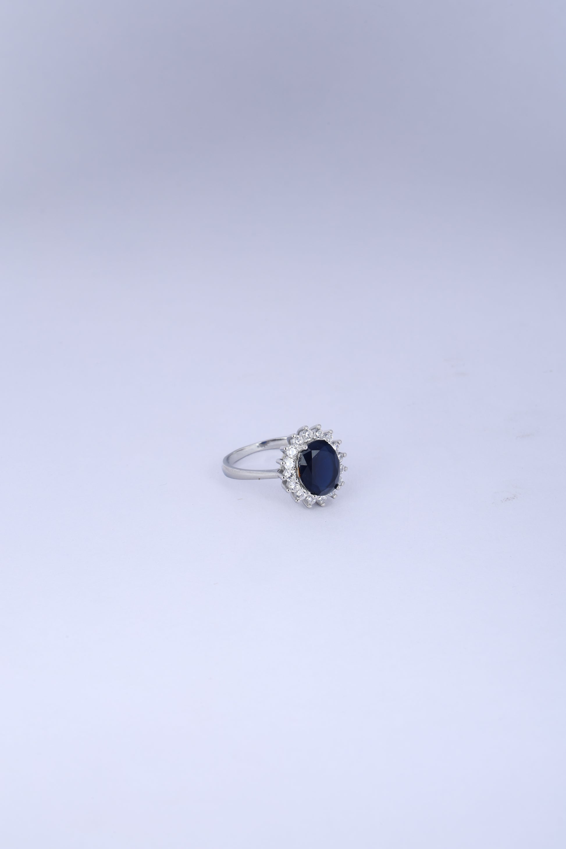 LR Fancy Ring with Black  colour Onyx  Stone